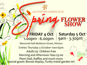 Winton's Spring Flower Show